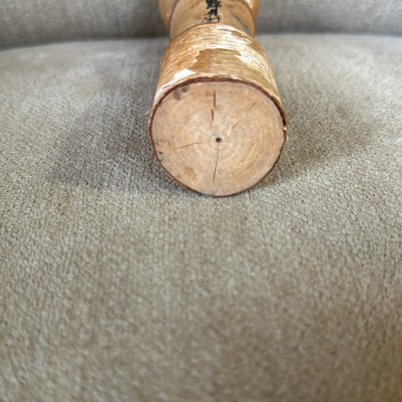 Vintage 1950s Hand Carved & Hand Painted Japanese Kokeshi Doll 7” - Picture 8 of 10